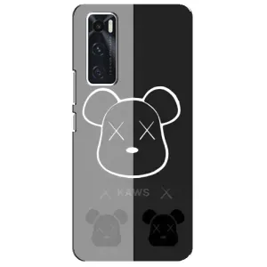 Чохли для ViVO V20 se - Bearbrick Louis Vuitton (PREMIUMPrint) (БеарБрік очі)