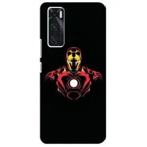 Чохли з героями Марвел ViVO V20 se (VPrint) (Залізна людина)