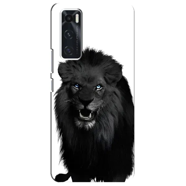 Чохол з принтом «Чорний ЛЕВ» для Vivo V20 se