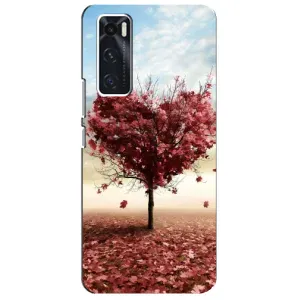 Чехлы для любимой на ВІВО V20 се (VPrint) (Дерево серце)