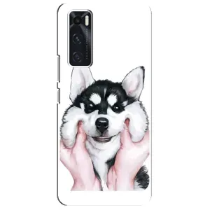Чохли з собаками для ViVO V20 se (VPrint) (Радісний Хаскі)