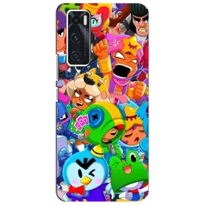 Чехол для ViVO V20 se Бравл Старс (VPrint) (Герої Бравл Старс)