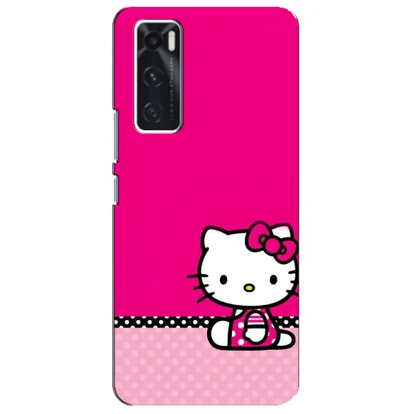 Чохол з принтом «Girl KITTY» для Vivo V20 se