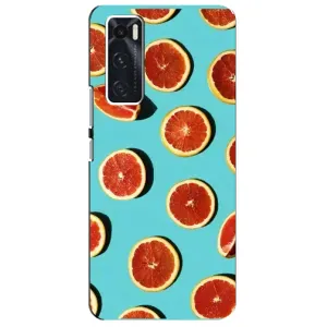 Чохли з фруктами для ViVO V20 se (VPrint) (Грейпфрут)