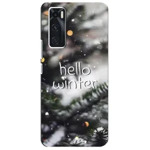 Новорічні, Святкові Чохли для ViVO V20 se - 2024 год (Hello winter)