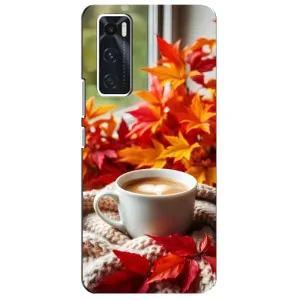 Чохол з унікальним дизайном 'Осінь з кавою' для ViVO V20 se