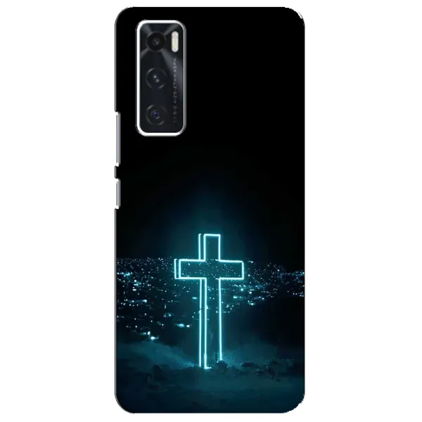 Чохол з принтом «Хрест і місто» для Vivo V20 se
