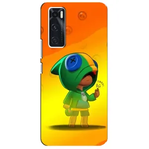 Чехол для ViVO V20 se Бравл Старс (VPrint) (Хлопчик Леон)