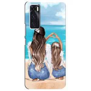 Чохол з друком для ViVO V20 se - (Мама з дитинкою) (AlphaPrint)