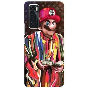 Бренднові Чохли для ViVO V20 se - (PREMIUMPrint) (Mario LV)