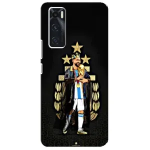 Чохли для ViVO V20 se (Leo чемпіон) (AlphaPrint) (Мессі Король)