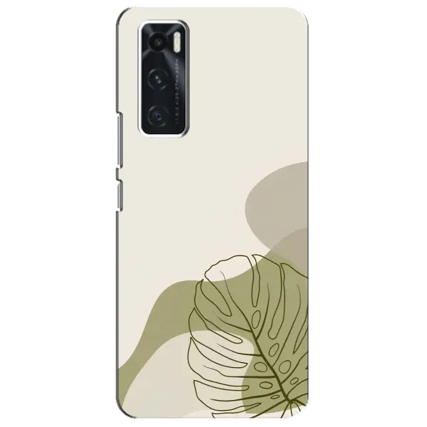 Чохол з принтом «Зелена монстера дизайн» для Vivo V20 se