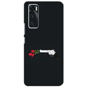 Чехлы (ART) Цветы на ViVO V20 se (VPrint) (Неочікувані квіти)