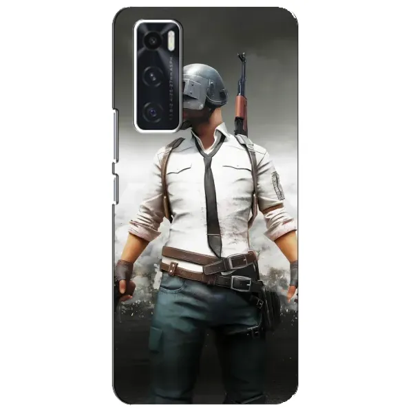 Чохол з принтом «Пабг мен» для Vivo V20 se