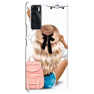Чохол з друком для ViVO V20 se - (Мода) (AlphaPrint) (Подорож)
