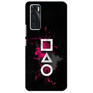 Чохол Гра в кальмара для ViVO V20 se (Символи Гра кальмара)