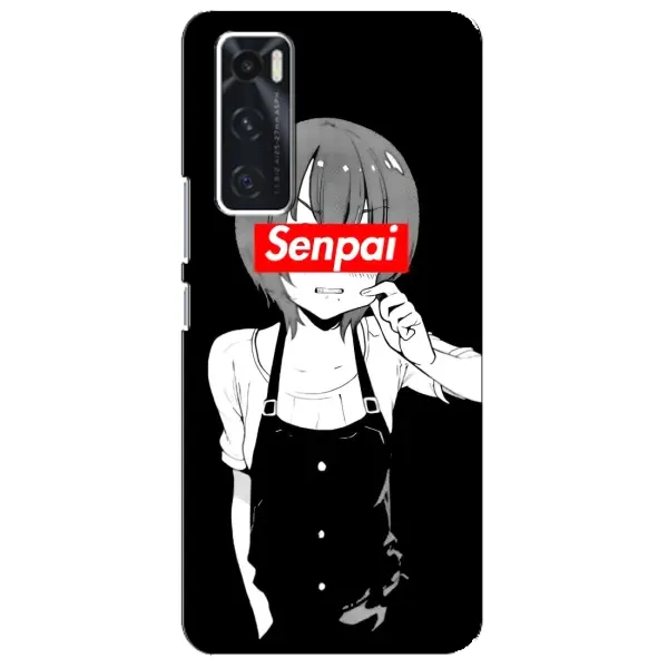 Чохол з принтом «Senpai» для Vivo V20 se