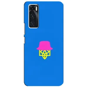 Чохли для ViVO V20 se Укр. Символіка (AlphaPrint) (Шапка на гербу)