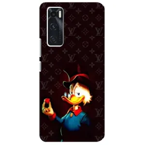 Чехли для ViVO V20 se - Скрудж МакДак Louis Vuitton (PREMIUMPrint) (Скрудж з ботліантом)