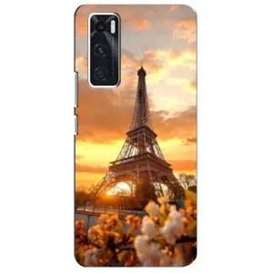 Чохол Ейфелева Вежа ViVO V20 se - (AlphaPrint) (Сонячня вежа)