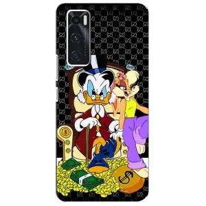 Чехли для ViVO V20 se - Скрудж МакДак Louis Vuitton (PREMIUMPrint) (Стильна Утка)