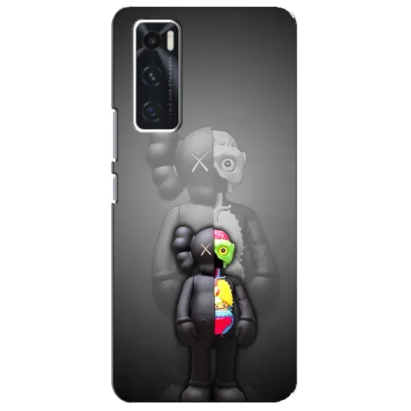 Чохол з принтом «Тіло Bearbrick» для Vivo V20 se