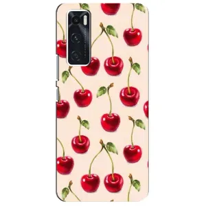 Чохли з фруктами для ViVO V20 se (VPrint) (Черешня)