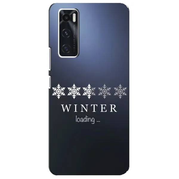 Чохол з принтом «Winter loading» для Vivo V20 se