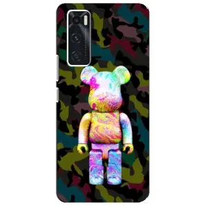Чохли для ViVO V20 se - Bearbrick Louis Vuitton (PREMIUMPrint) (Яскравий Bearbrick)