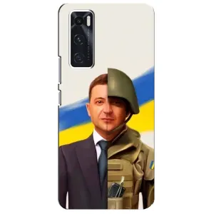 Чохол для ViVO V20 se (AlphaPrint - с принтом Зеленського) (Зеленский солдат)