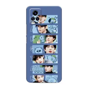 Чехлы BTS для ViVO V20 (AlphaPrint) (Bangtan)