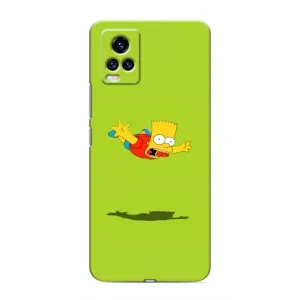 Чехол с Симпсонами для ViVO V20 (VPrint) (Барт Симпсон)