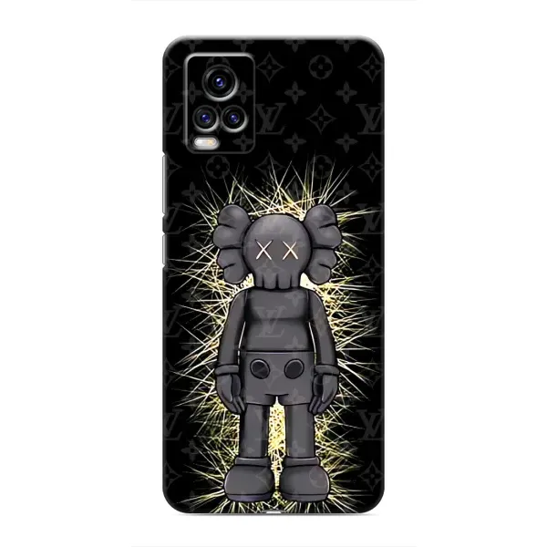 Чохол з принтом «Bearbrick LV» для Vivo V20
