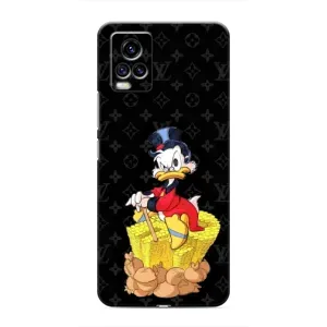 Чехлы для ViVO V20 - Скрудж МакДак Louis Vuitton (PREMIUMPrint) (Богатство Макдака)