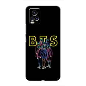 Чехлы BTS для ViVO V20 (AlphaPrint) (BTS стайл)