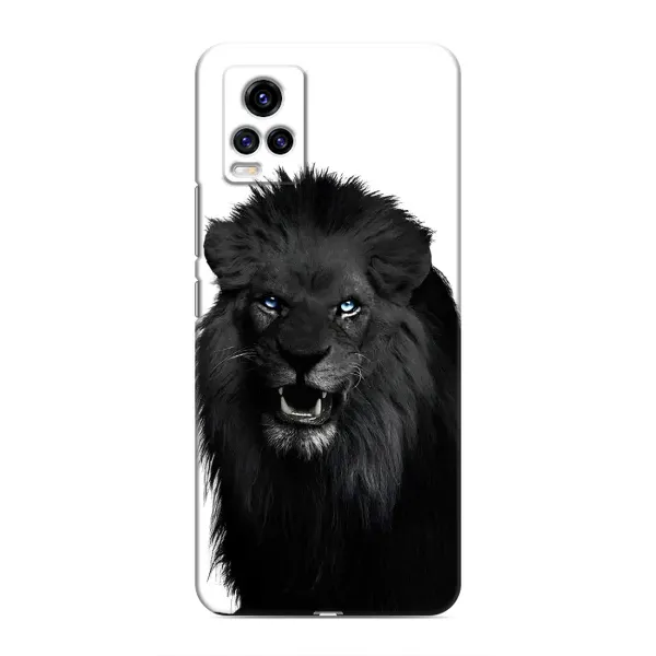 Чехол с принтом «Черный ЛЕВ» для Vivo V20