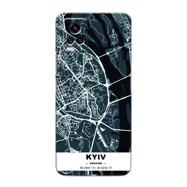 Чохол з принтом «Київ» для Vivo V20