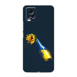 Чехол для Патриота Украины ViVO V20 - (AlphaPrint) (Коктейль молотова)