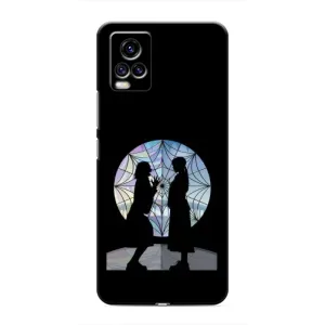 Чехлы Венсдей на ViVO V20 Уэнсдей (AlphaPrint) (комната Уэнздей)