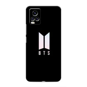 Чехлы BTS для ViVO V20 (AlphaPrint) (Лого BTS)