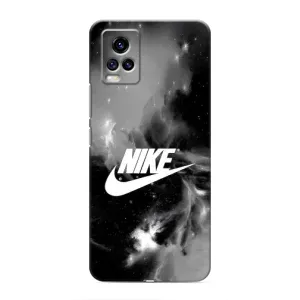 Чехол для ViVO V20 - с принтом Найк (AlphaPrint) (Лого Найк)