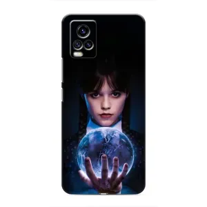 Чехол с дизайном Венздей 2 на ViVO V20 (Магическая сфера Уэнздей)