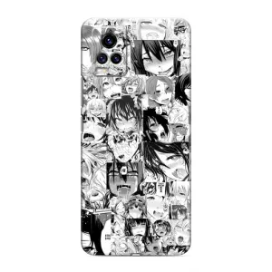 Анимешный чехол для ViVO V20 (Ahegao manga)