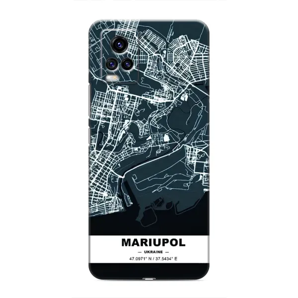 Чохол з принтом «Маріуполь» для Vivo V20