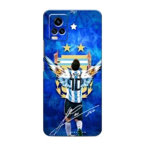 Чехлы для ViVO V20 (Leo чемпион) (AlphaPrint) (Месси сборная)