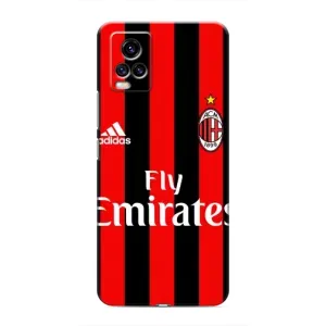 Чехлы для ViVO V20 (VPrint) - Футбольные клубы (Milan)