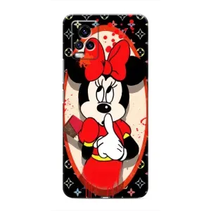 Чехол Disney Mouse ViVO V20 (PREMIUMPrint) (Минни Маус ЛВ)
