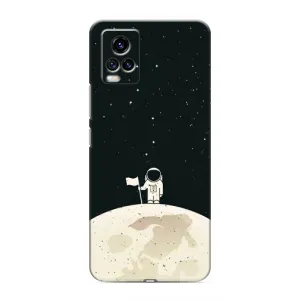 Космические Чехлы для Виво В20 (VPrint) (На луне)