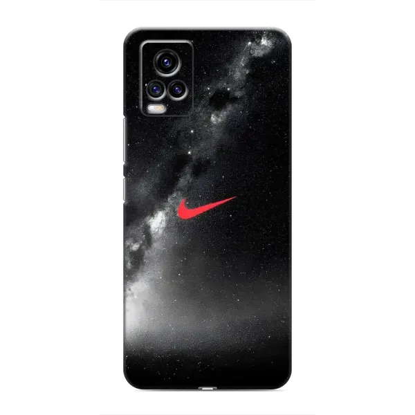 Чохол з принтом «Найк червоний» для Vivo V20