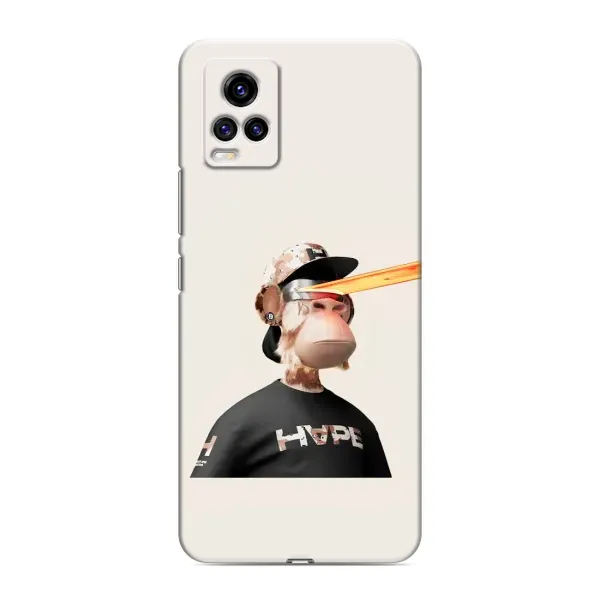 Чохол з принтом «мавпа NFT в окулярах» для Vivo V20